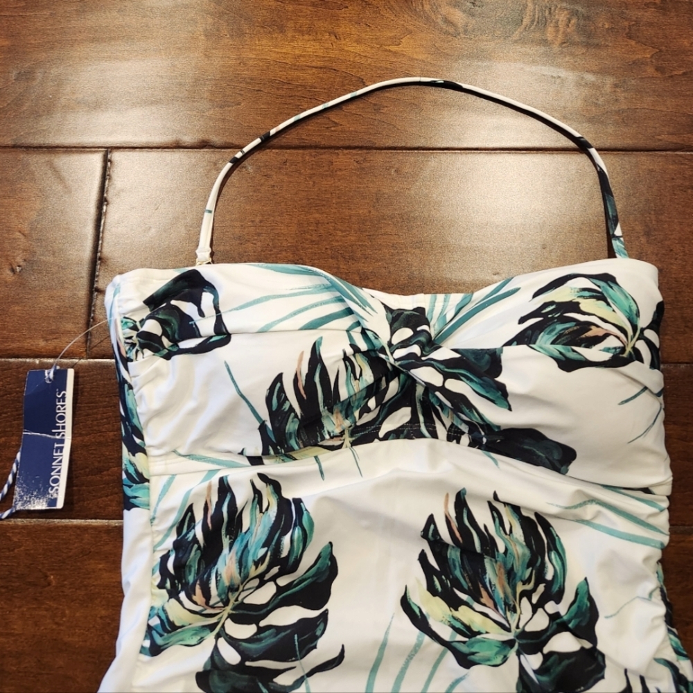 ⬇️🎉 NWT SONNET SHORES TANKINI SWIM TOP - Picture 3 of 4